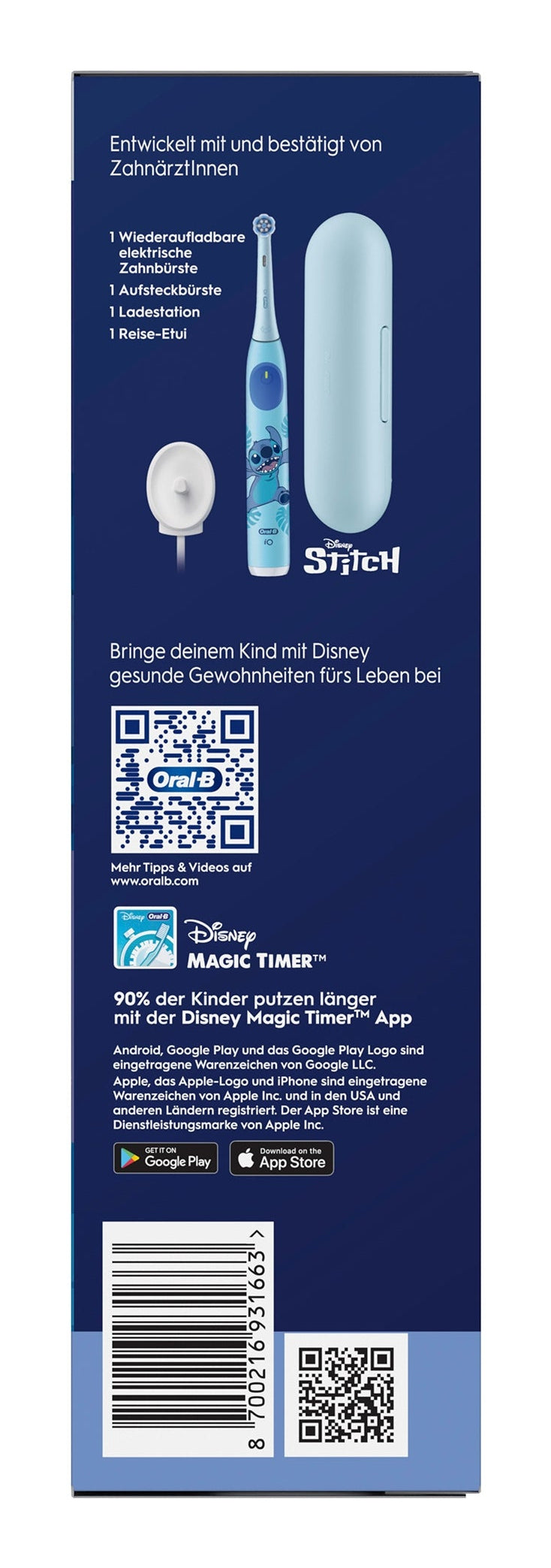 Oral-B iO Kids Stitch Blå