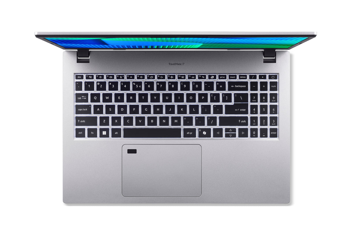 Acer TravelMate P2 TMP215-55-TCO-59KD Intel Core 5 120U Laptop 39,6 cm (15.6") Fuld HD 16 GB DDR5-SDRAM 512 GB SSD Wi-Fi 6 (802.11ax) Windows 11 Pro Sølv
