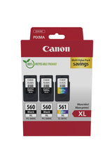 Canon 3712C009 blækpatron 3 stk Original Højt (XL) udbytte Sort, Blå, Magenta, Gul