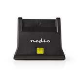 Nedis CRDRU2SM3BK kortlæser USB 2.0 Sort