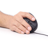 Gembird -ERGO-01 mus Kontor Højre hånd USB Type-A Optisk 3200 dpi