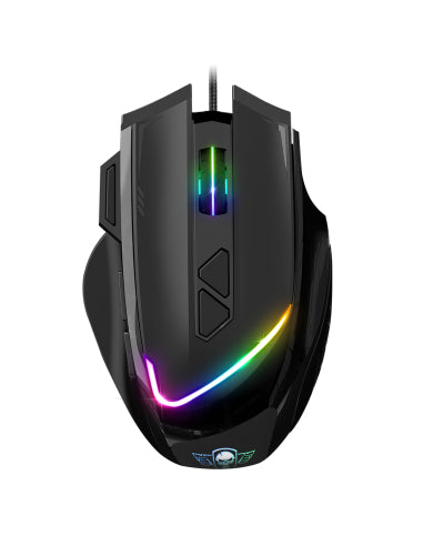 Spirit of Gamer PRO-M3 RGB mus Spil Højre hånd USB Type-A Optisk 7200 dpi