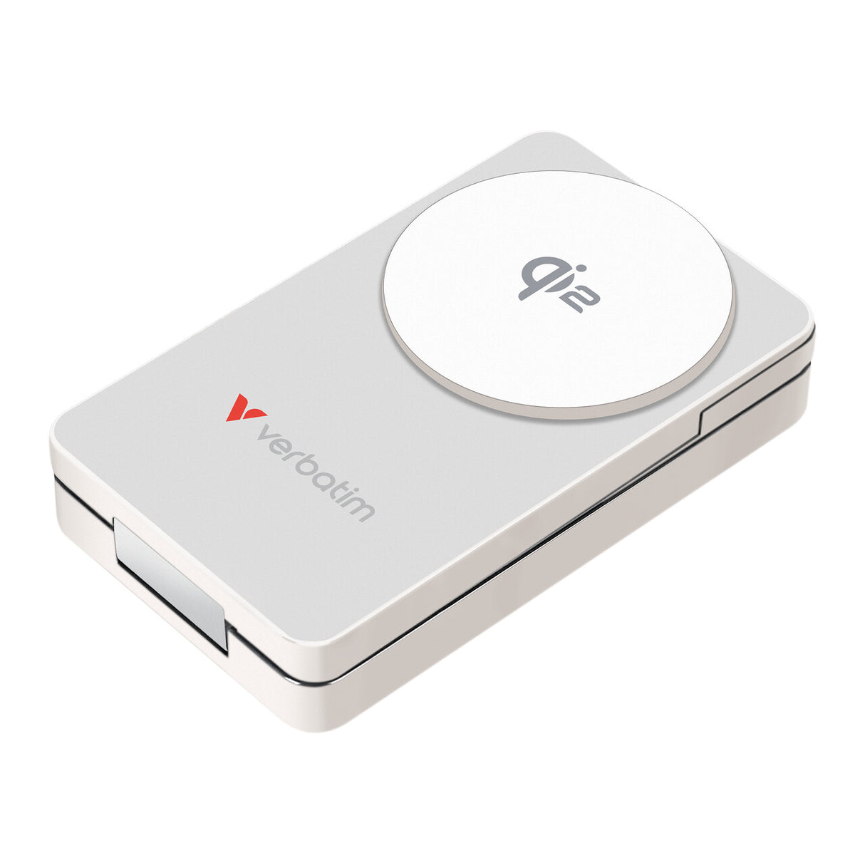 Verbatim 32296 powerbank Lithium polymer (LiPo) 10000 mAh Trådløs opladning Hvid