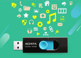 ADATA UV220 USB-nøgle 64 GB USB Type-A 2.0 Sort, Blå