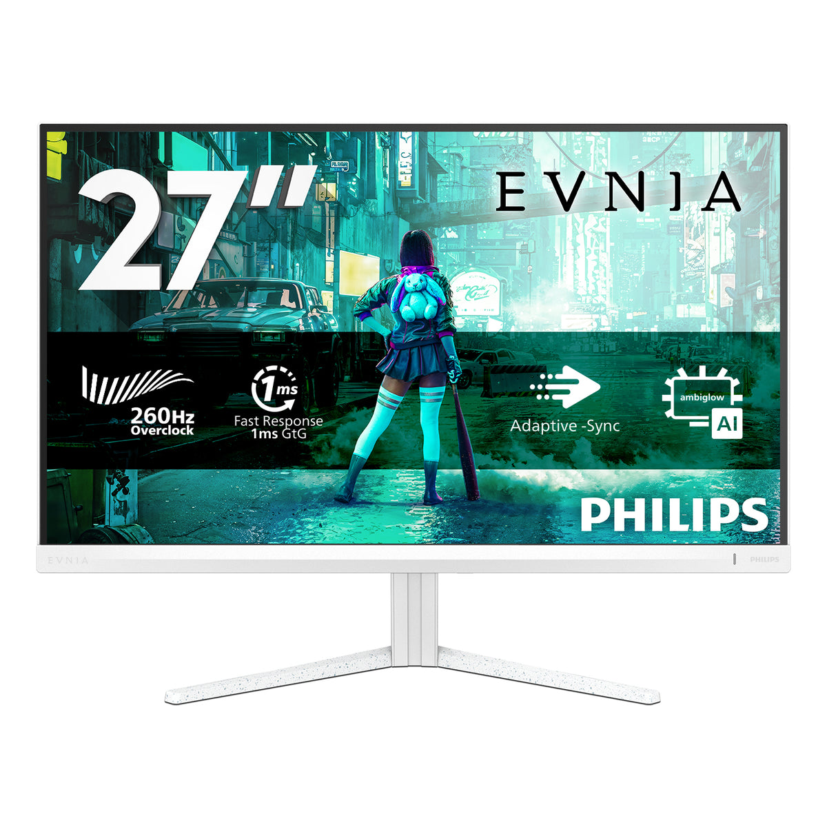 Philips Evnia 3000 27M2N3201PL 27 Fast IPS 1920 x 1080 (Full HD) HDMI DisplayPort 240Hz