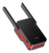Cudy RE3000 netværk forlænger Netværksgentager Sort, Rød 10, 100, 1000 Mbit/s