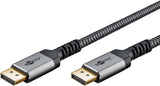 Goobay DisplayPort to HDMI 1m Gråt