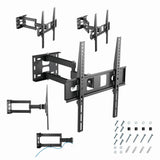 Gembird WM-55ST-03 tv-beslag 139,7 cm (55") Sort