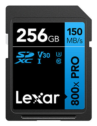Lexar High-Performance 800xPRO 256 GB SDXC UHS-I Klasse 10