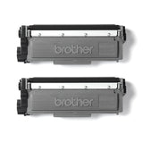 Brother TN-2320TWIN tonerpatron 1 stk Original Sort