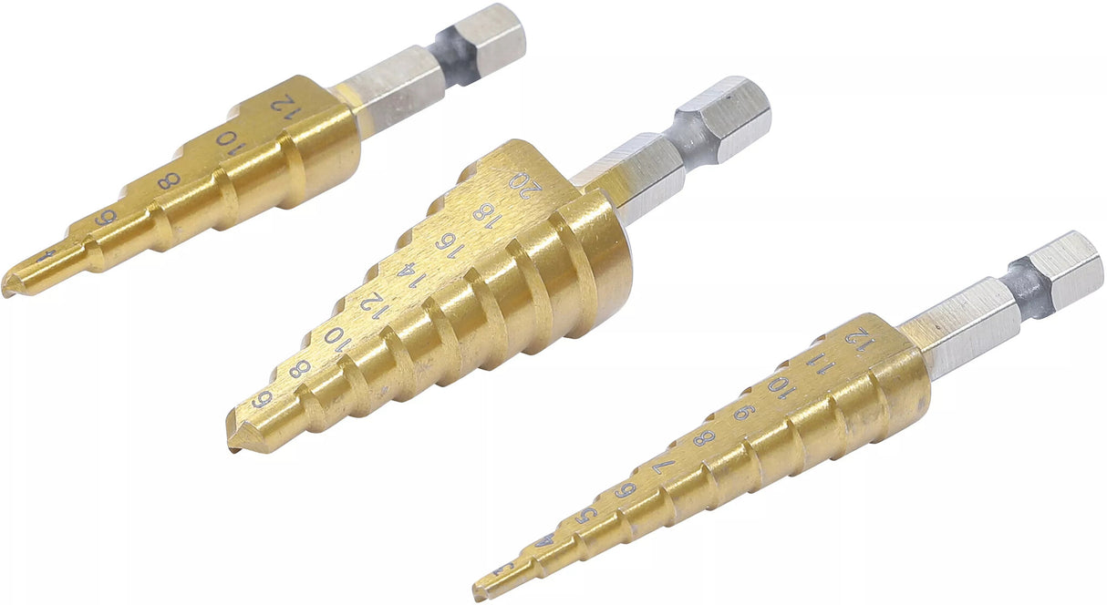 BGS technic HSS Step Drill Set