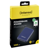 Intenso XS5000 Lithium polymer (LiPo) 5000 mAh Blå