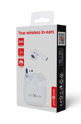 Gembird TWS-MLA-GW hovedtelefoner/headset Trådløs I ørerne Opkald/musik USB Type-C Bluetooth Hvid