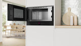 Bosch Serie | 8 Mikrobølgeovn Til indbygning 900W 21liter Sort