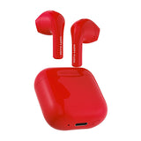 Happy Plugs JOY Hovedtelefoner True Wireless Stereo (TWS) I ørerne Opkald/Musik/Sport/Hverdag Bluetooth Rød
