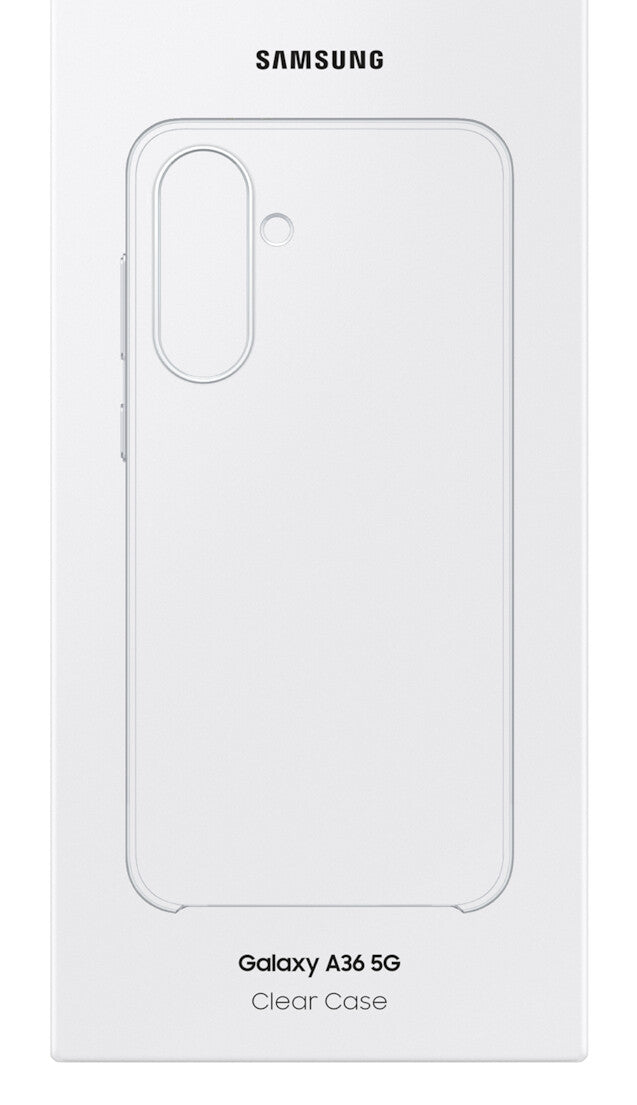 Samsung EF-QA366 mobiltelefon etui 17 cm (6.7") Cover Transparent