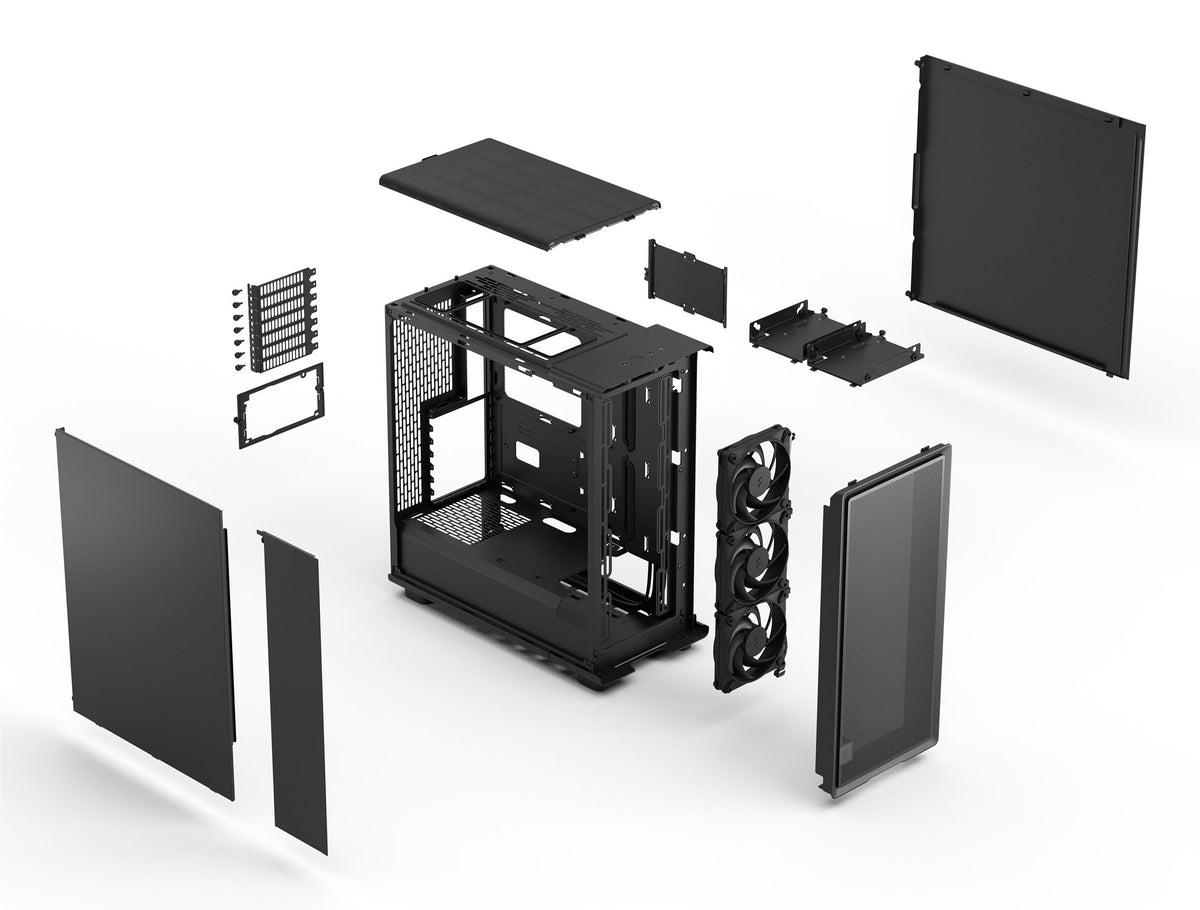 Fractal Design Epoch Solid Tower ATX Ingen strømforsyning Sort