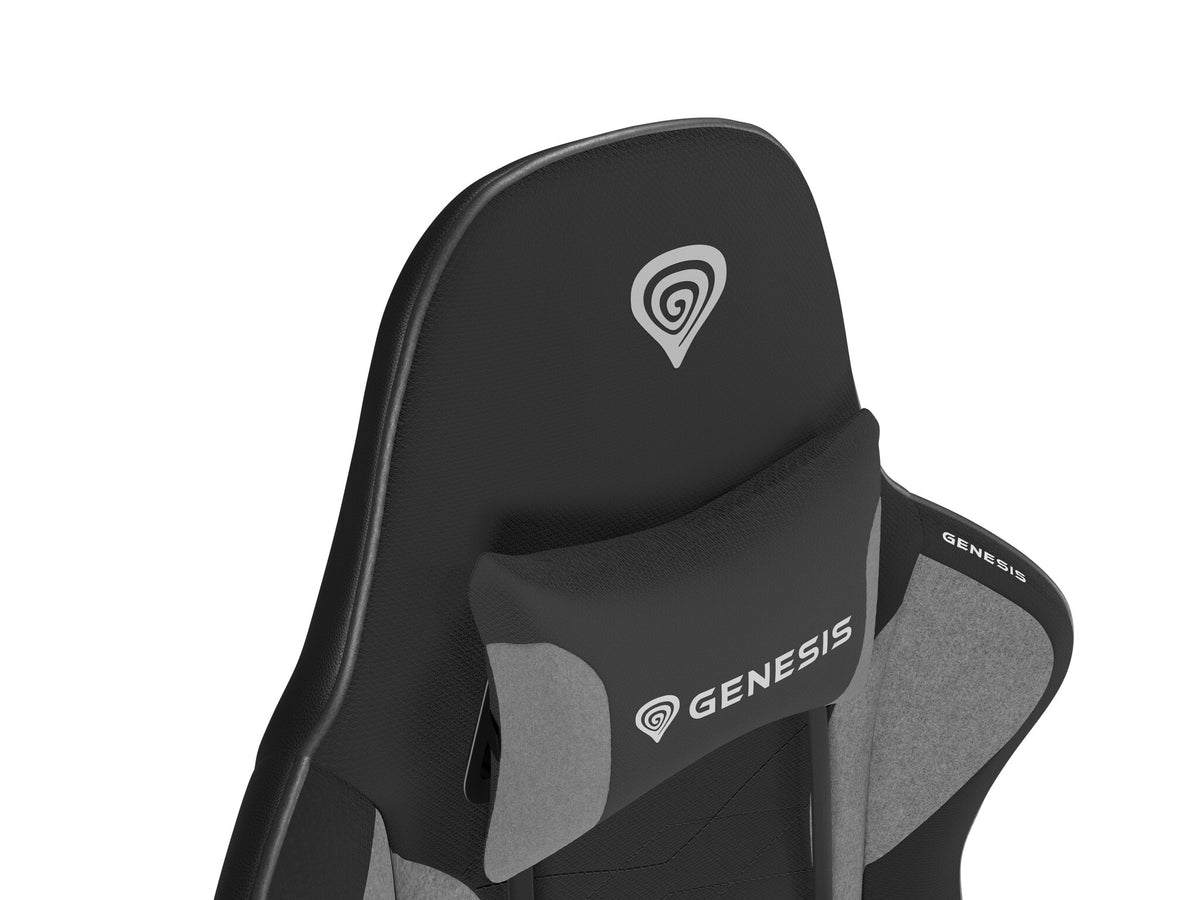 GENESIS Nitro 440 G2 PC gamingstol Polstret sæde Sort, Grå