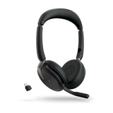 Jabra Evolve2 65 Flex MS Stereo Trådløs Høretelefoner Sort