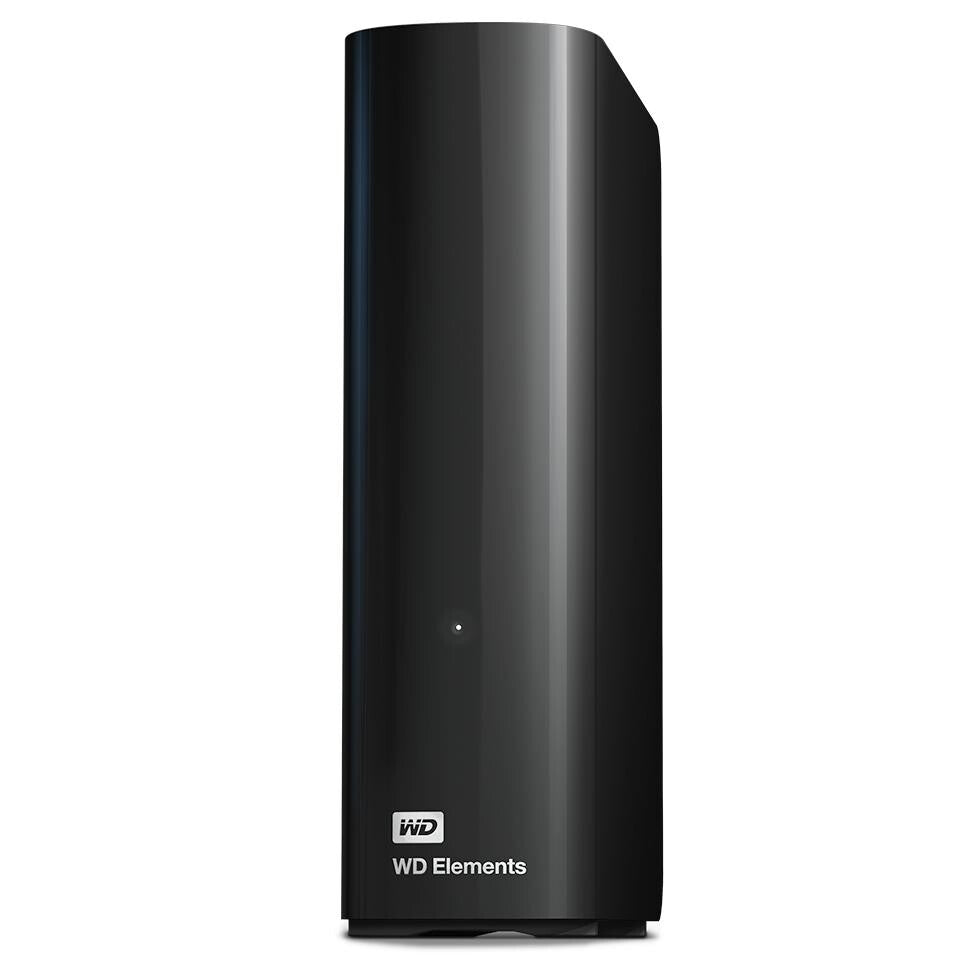 Western Digital Elements WDBWLG0100HBK-EESN ekstern harddisk 10 TB Micro-USB B 3.2 Gen 1 (3.1 Gen 1) Sort