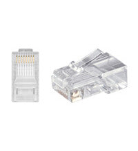 Goobay RJ45 modular plug for round cable 8 pol