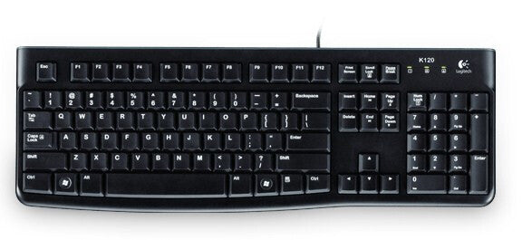 Logitech Keyboard K120 for Business tastatur USB AZERTY Litauisk Sort