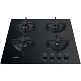 Whirlpool AKT 616/NB Sort Indbygget 60 cm Gaskomfur 4 zone(s)