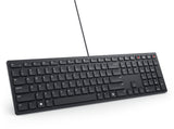 DELL KB525C tastatur Kontor USB QWERTY Russisk Sort