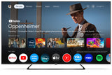 Sharp | 50HP6265E | 50 | Smart TV | Google TV | UHD | Black