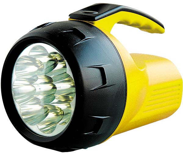 Camelion FL-9LED Gul Hånd lommelygte LED