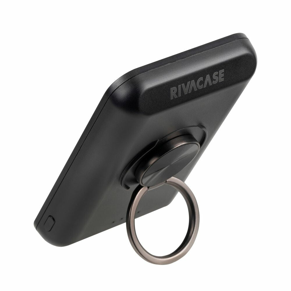 Rivacase VA2603 powerbank Lithium polymer (LiPo) 5000 mAh Trådløs opladning Sort