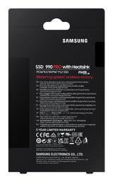 Samsung 990 PRO 2 TB M.2 PCI Express 4.0 NVMe V-NAND MLC