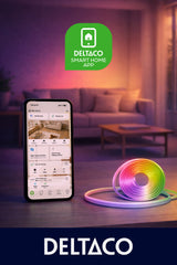 Deltaco SH-LSN5M Smart Home Neon RGB LED-strip