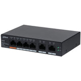 Dahua Technology DH-CS4006-4GT-60 netværksswitch Administreret L2 Gigabit Ethernet (10/100/1000) Strøm over Ethernet (PoE) Sort