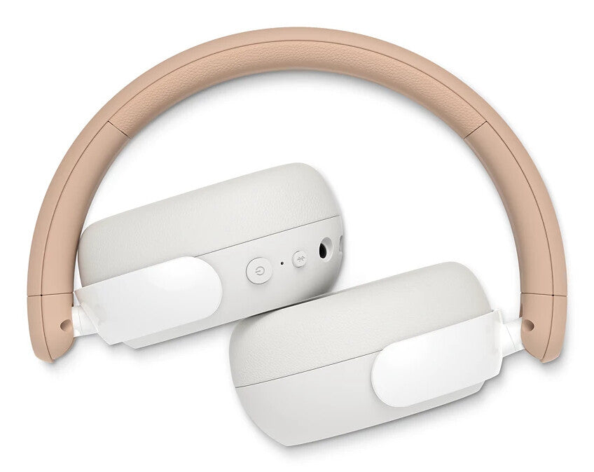 Philips 5000 series TAK5500AL/00 hovedtelefoner/headset Kabel & trådløs Opkald/musik Bluetooth Ravfarvet, Hvid