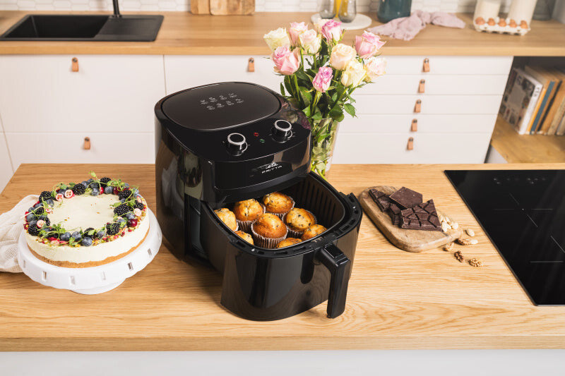 Eta Fritta Enkelt 7,2 L Enkeltstående 1800 W Varmluftsteger Sort