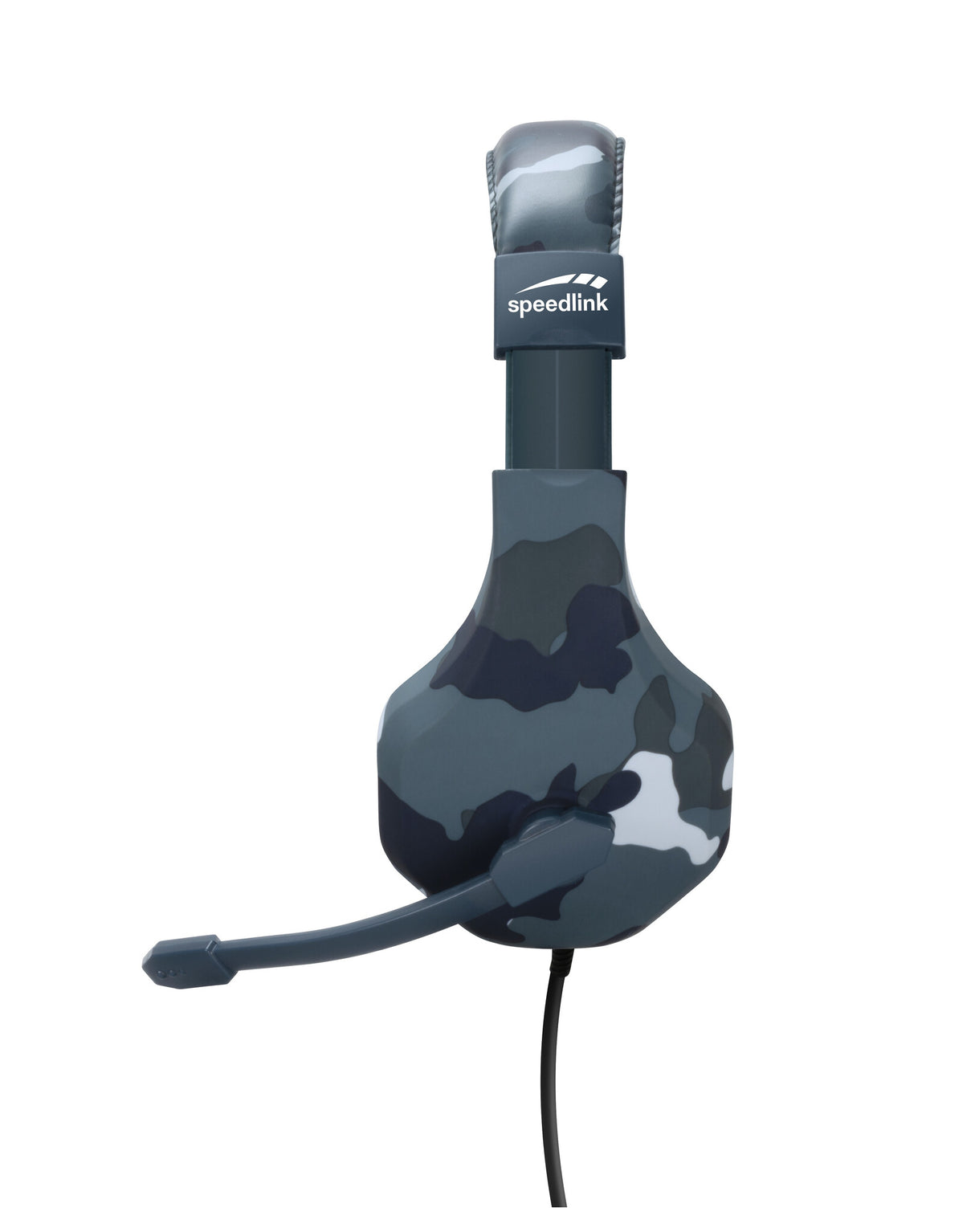 SPEEDLINK RAIDOR Headset Ledningsført Spil Blå
