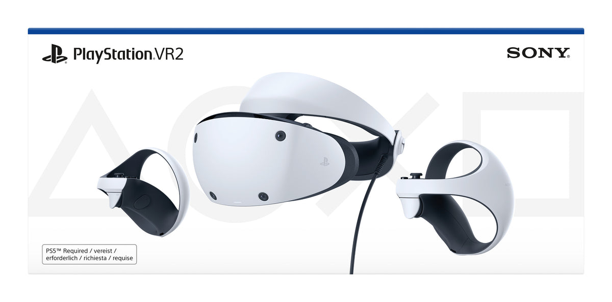 Sony PlayStation VR2 Dedikeret hovedmonteret skærm Sort, Hvid