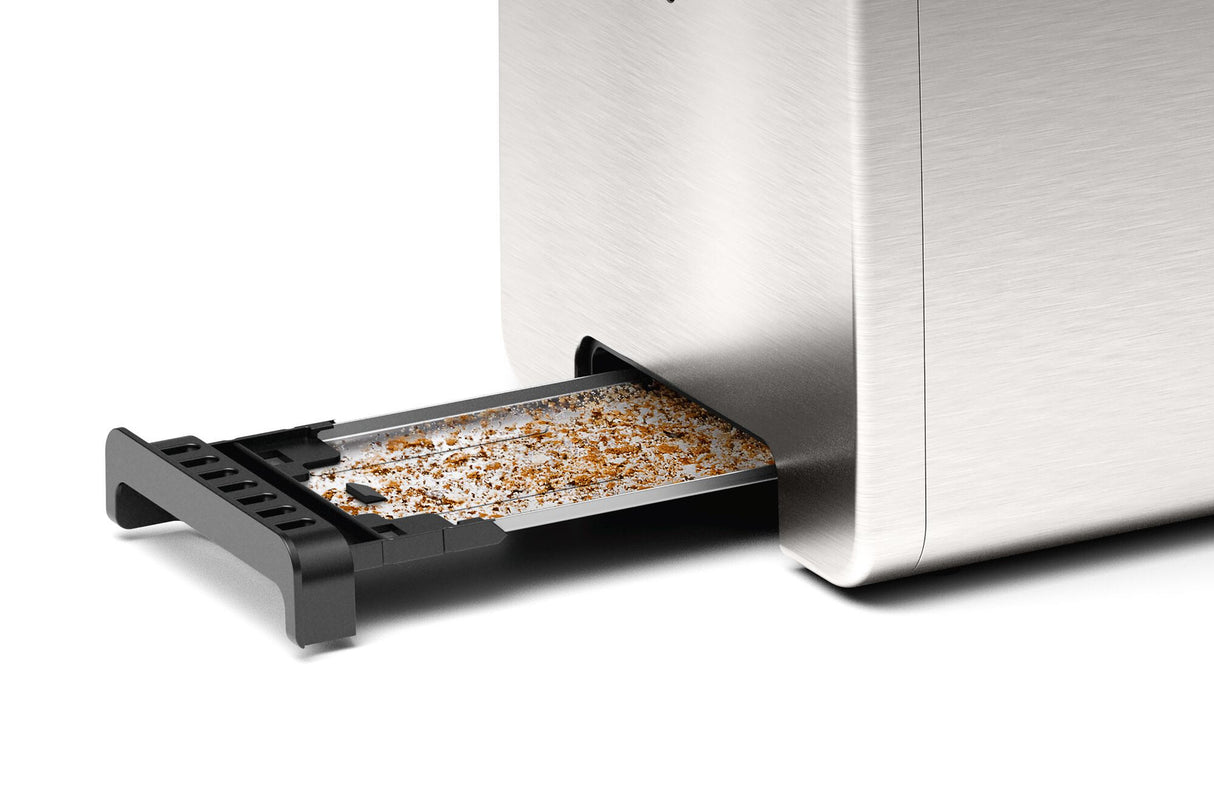 Bosch TAT4P420 brødrister 2 skive(r) 970 W Sort, Rustfrit stål