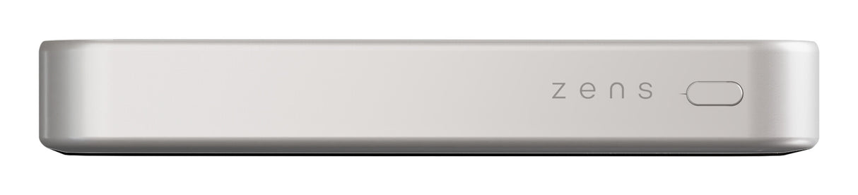 ZENS Pro 1 Slim 10000 mAh Trådløs opladning Hvid
