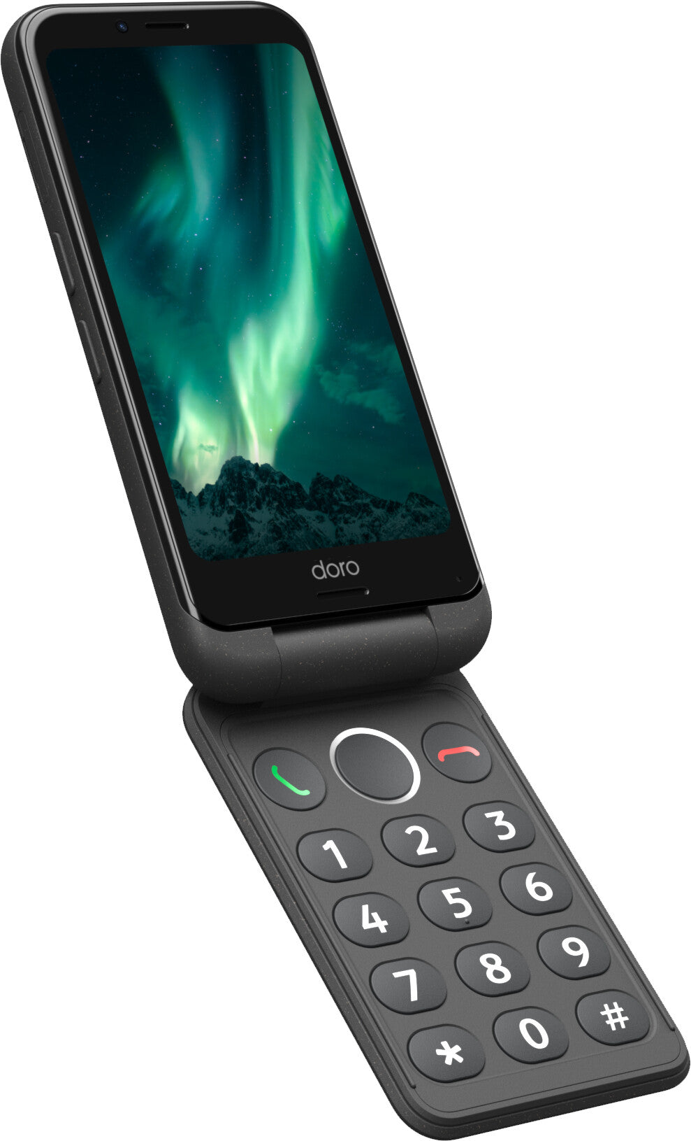 Doro Aurora 21 11,4 cm (4.5") Dual SIM Android 14 4G USB Type-C 4 GB 64 GB 3000 mAh Grafit