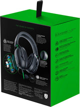 Razer Blackshark V2 X Headset Ledningsført Spil Sort, Grøn