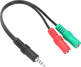 SPEEDLINK SL-450103-BK lydkabel 0,23 m 3.5mm 2 x 3.5mm Sort