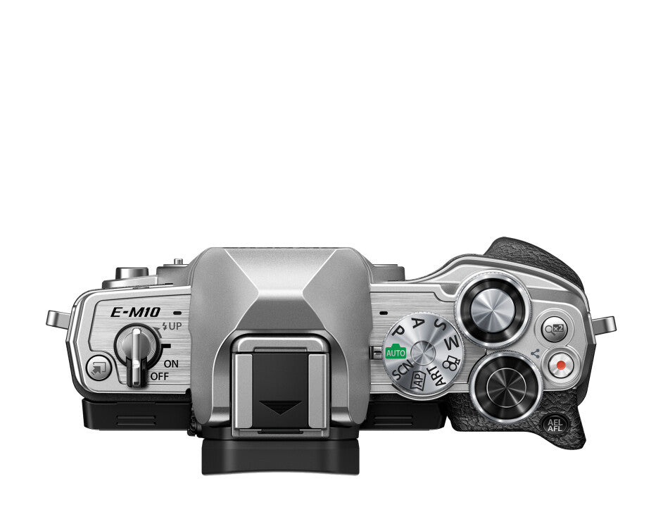 Olympus OM-D E-M10 Mark IV 20.3Megapixel Sølv Digitalkamera