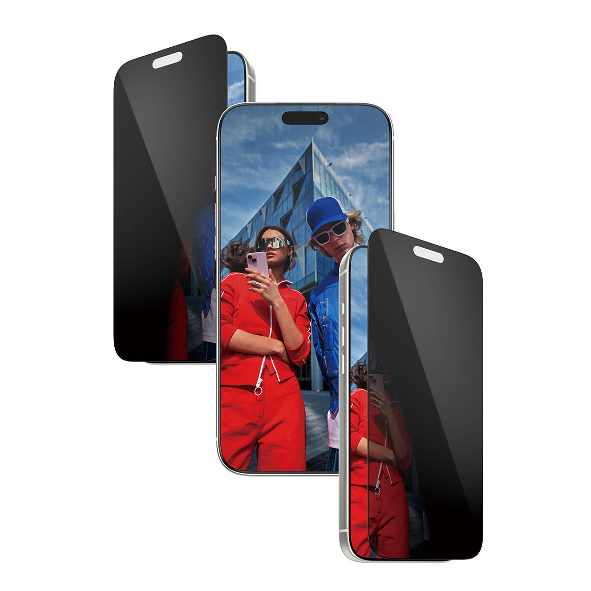 PanzerGlass ® 2-Way Privacy Skærmbeskyttelse iPhone 17 Pro Max | Ultra-Wide Fit m. EasyAligner