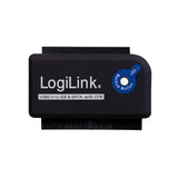LogiLink Adapter USB 2.0 to 2,5 3,5 Zoll IDE SATA HDD OTB Lagringskontrol