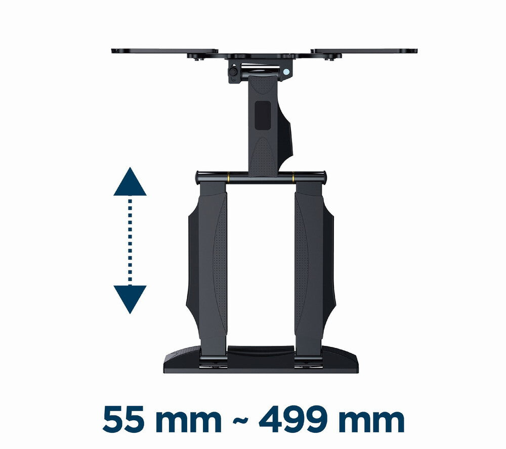 Gembird WM-55ST-01 tv-beslag 139,7 cm (55") Stål
