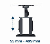Gembird WM-55ST-01 tv-beslag 139,7 cm (55") Stål