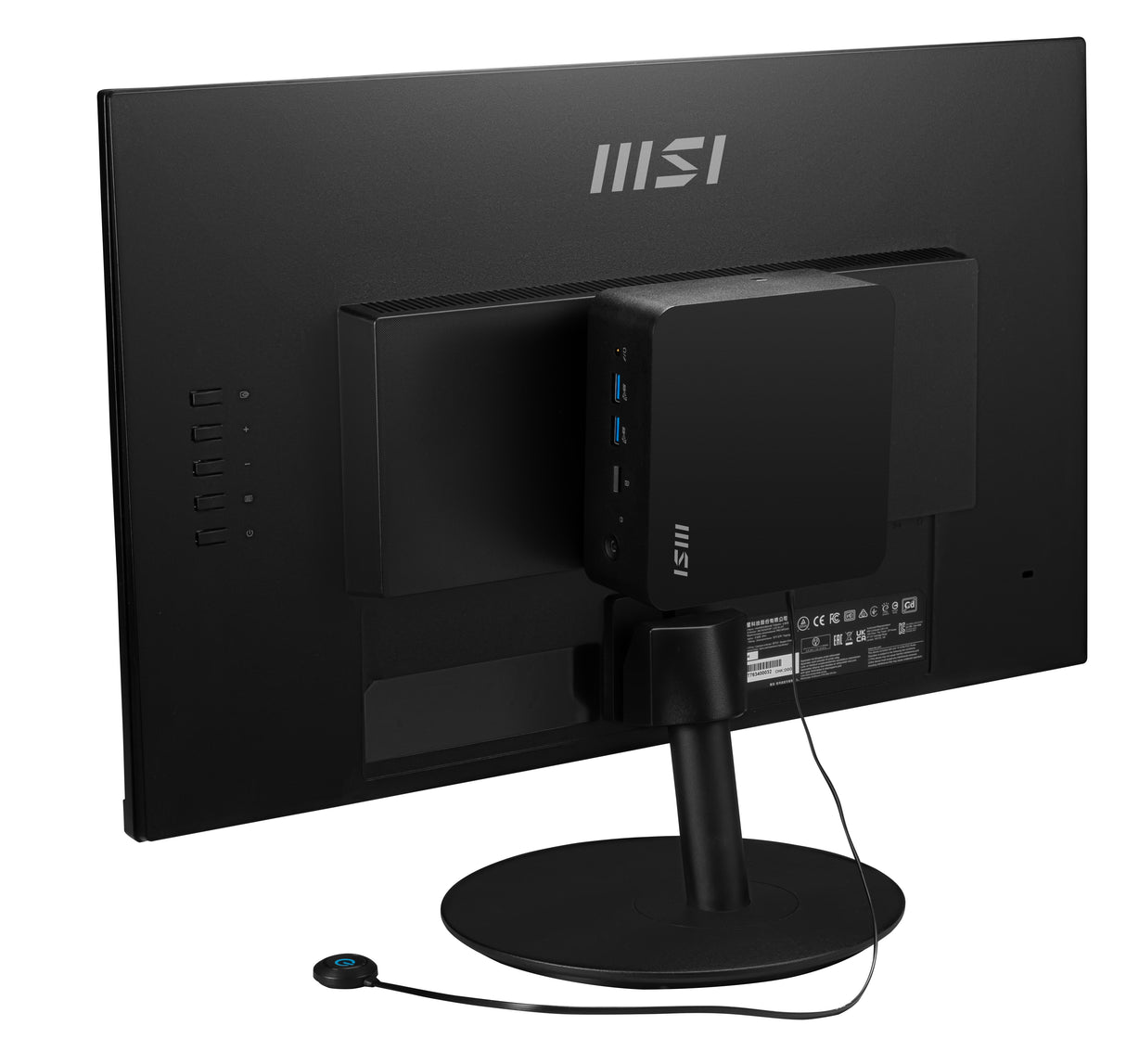 MSI CUBI NUC 1MG-244BEU PC barebone 0.84L sized PC Sort 100U Intel® SoC