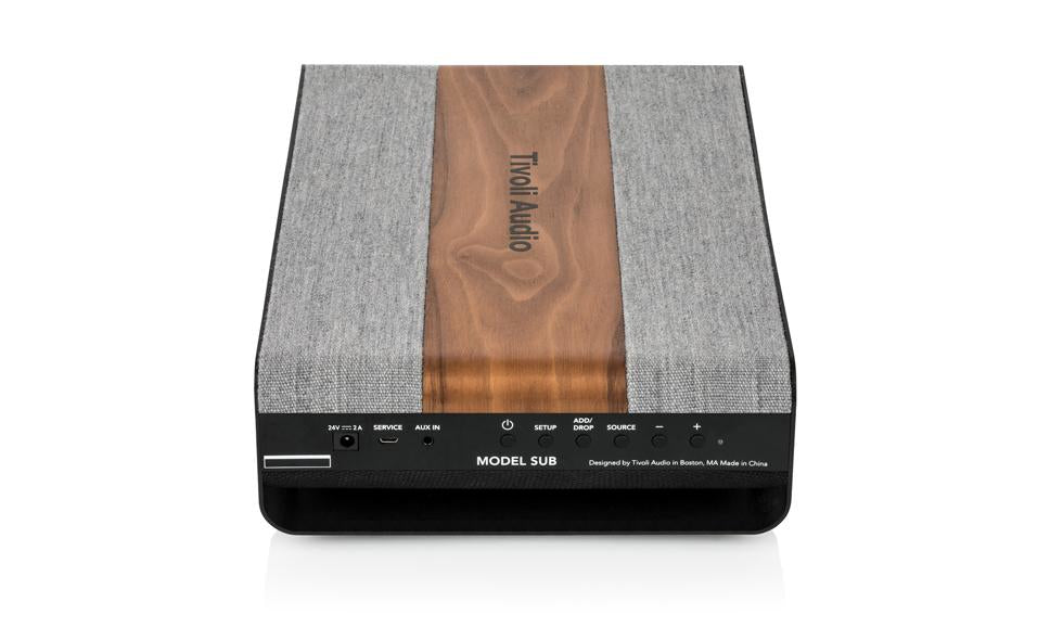 Tivoli Audio Model Sub - EU subwoofer med WiFi walnut/grey